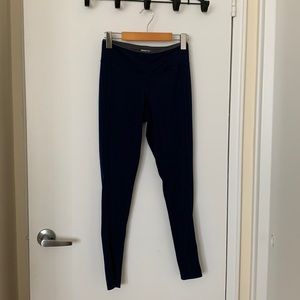 Reebok Navy Leggings